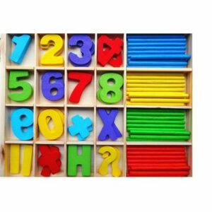 jeu de calcul en bois