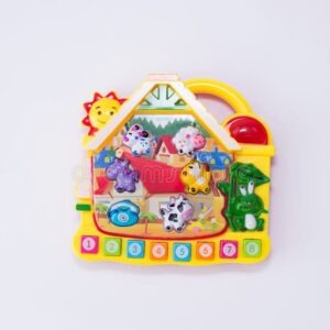 Maison musical avec animaux et chiffres
