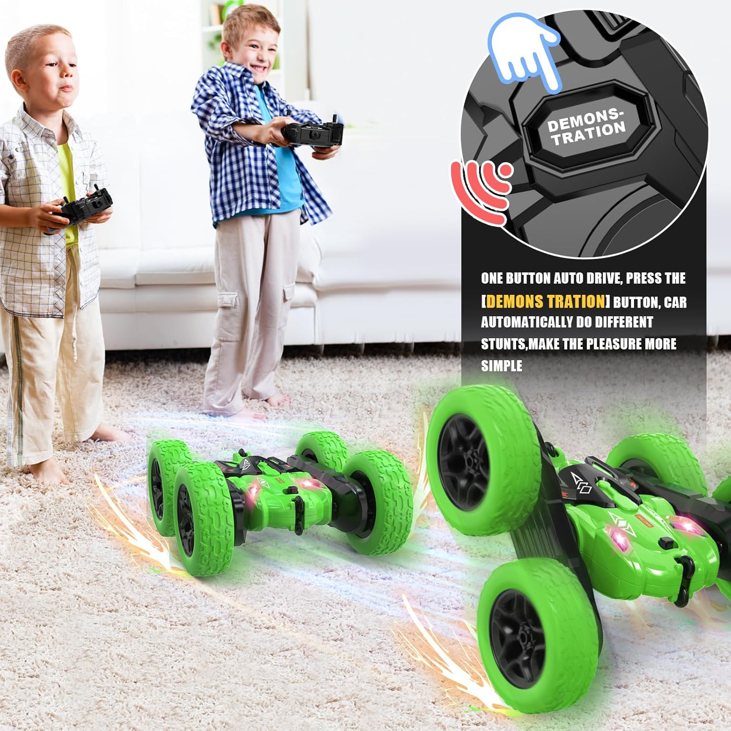 Remote Control Car, RC Cars Stunt Car Toy - Image 6