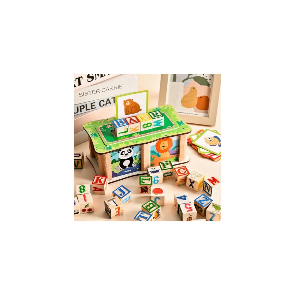 Blocs de construction en bois Lewo ABC - Image 5