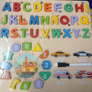 Puzzle éducatif en bois