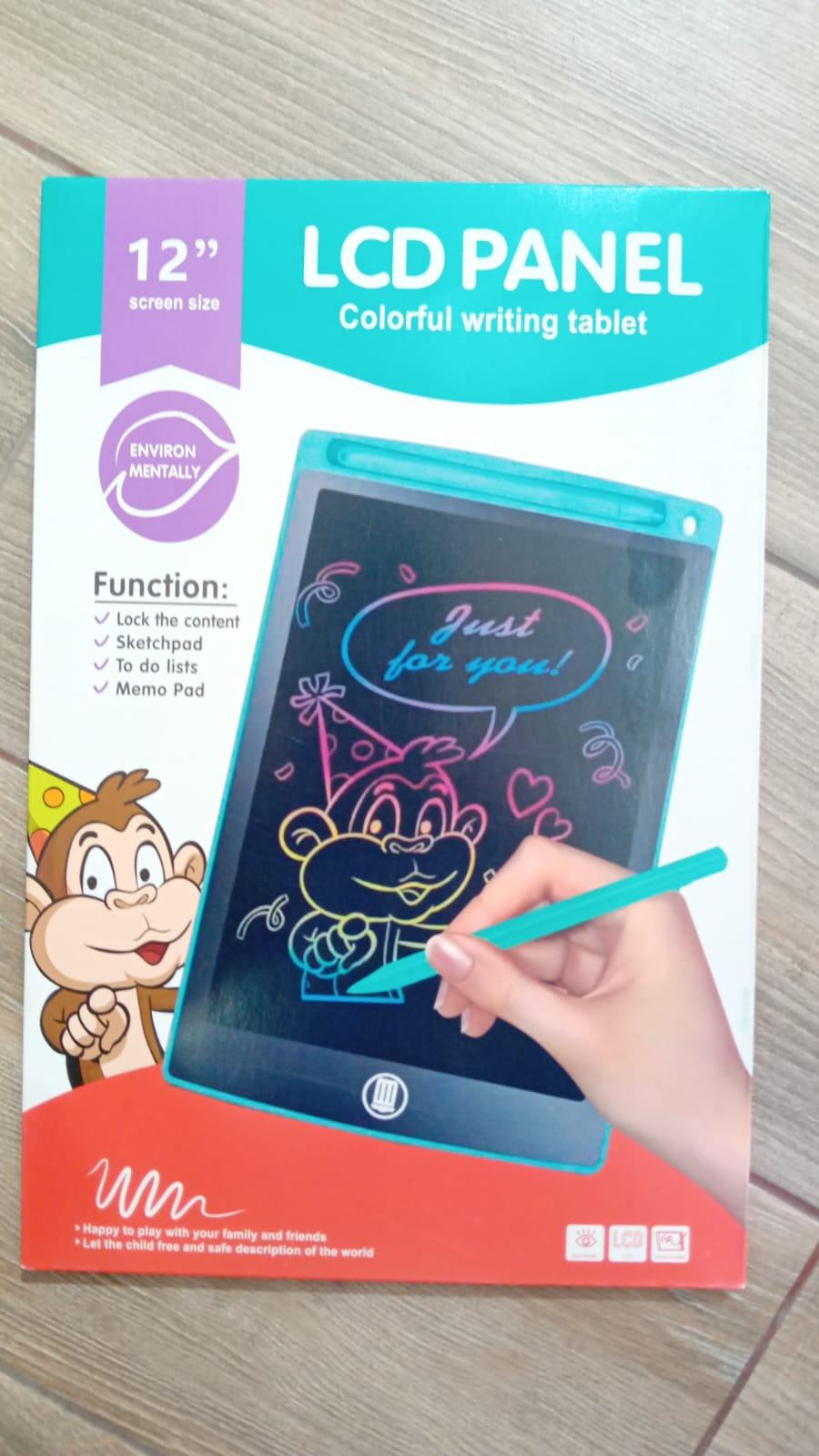 Ardoise Magique LCD 12 » Pour Enfant – Bleu - Image 2
