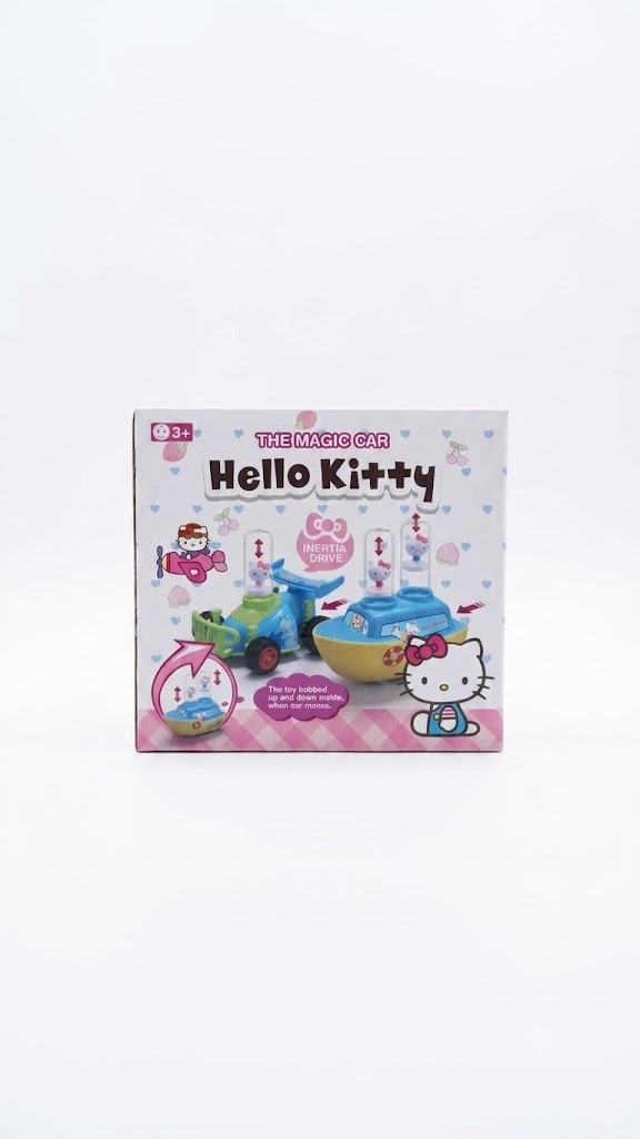 Boîte de jeu pour enfant « The Magic Car - Hello Kitty - Image 2