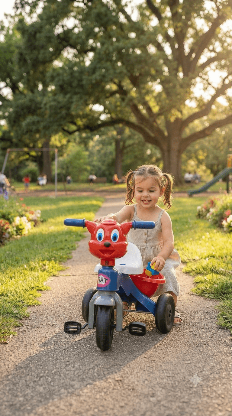 Tricycle Enfant multi couleurs - Image 3