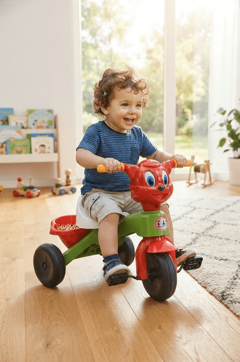 Tricycle Enfant multi couleurs - Image 4