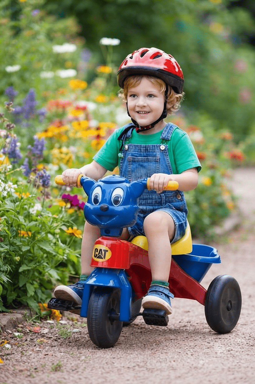 Tricycle Enfant multi couleurs - Image 6