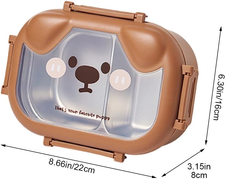 boîte à lunch pour enfants en forme de petit chien - Image 5